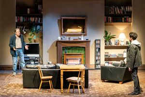 Roger Allam and Colin Morgan Photo