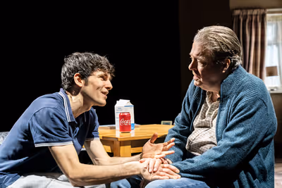 Roger Allam and Colin Morgan Photo