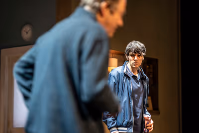 Roger Allam and Colin Morgan Photo
