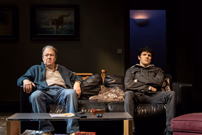Roger Allam and Colin Morgan Photo