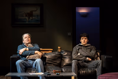 Roger Allam and Colin Morgan Photo