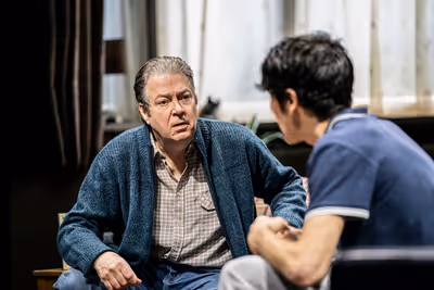 Roger Allam and Colin Morgan Photo