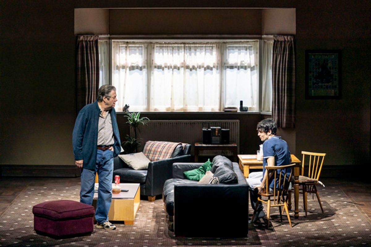 Roger Allam and Colin Morgan at 