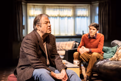 Roger Allam and Colin Morgan Photo