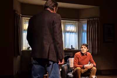 Roger Allam and Colin Morgan Photo