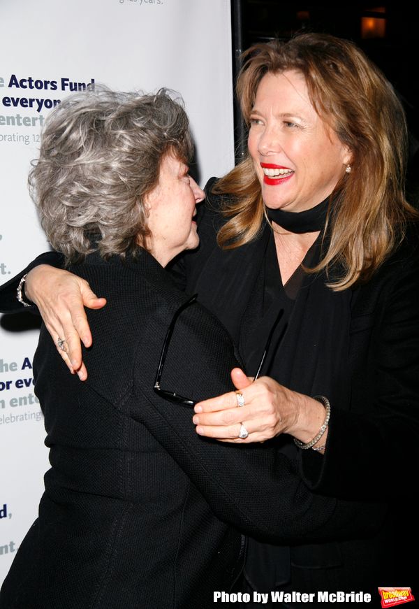 Zoe Caldwell & Annette Bening attending the After Party at Bond 45 Restaurant for The Photo