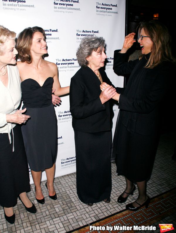 Angela Lansbury, Keri Russell, Zoe Caldwell, Annette Bening attending the After Party Photo