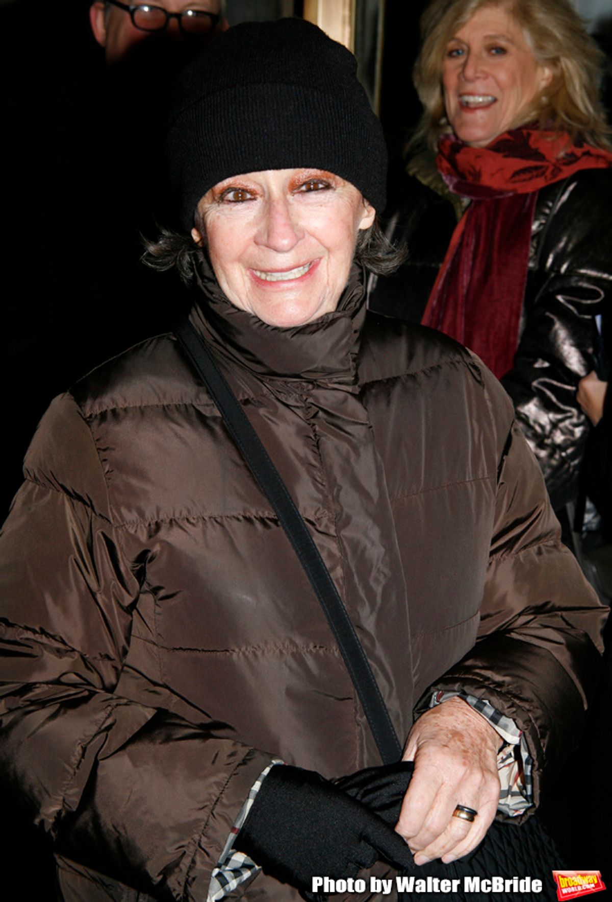 Zoe Caldwell arriving for the Opening Night Performance of THE FARNSWORTH INVENTION at the Music Box Theatre in New York City.
December 3, 2007 at 
