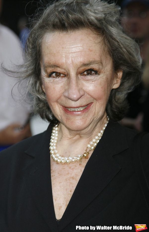 Zoe Caldwell attending the Broadway Opening Night performance of Brian Friel's FAITH  Photo