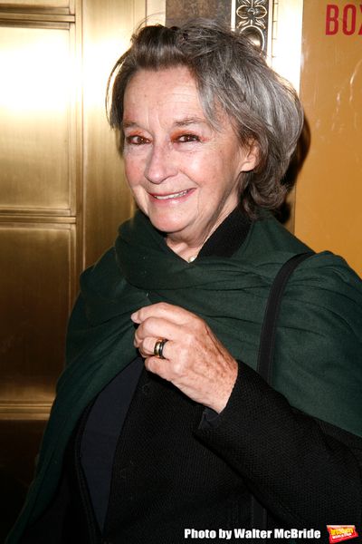 Zoe Caldwell arriving for the Opening Night Performance for THE SEAGULL at the Walter Photo