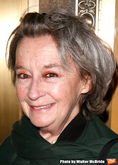 Zoe Caldwell arriving for the Opening Night Performance for THE SEAGULL at the Walter Photo