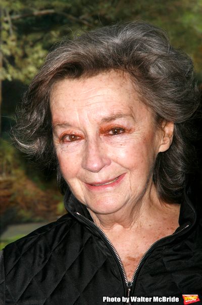 Zoe Caldwell attending the Neighborhood Playhouse School of the Theatre's 80th Annive Photo