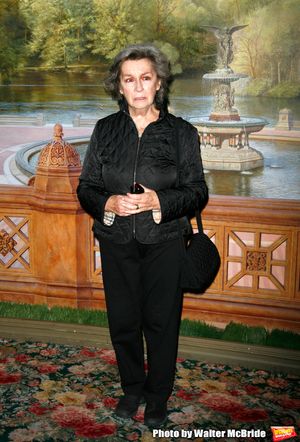 Zoe Caldwell attending the Neighborhood Playhouse School of the Theatre's 80th Annive Photo