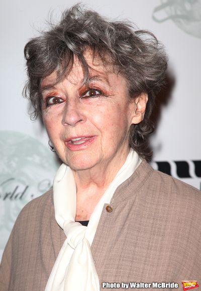 Zoe Caldwell.attending the 2001 Theatre World Awards at the August Wilson Theatre in  Photo