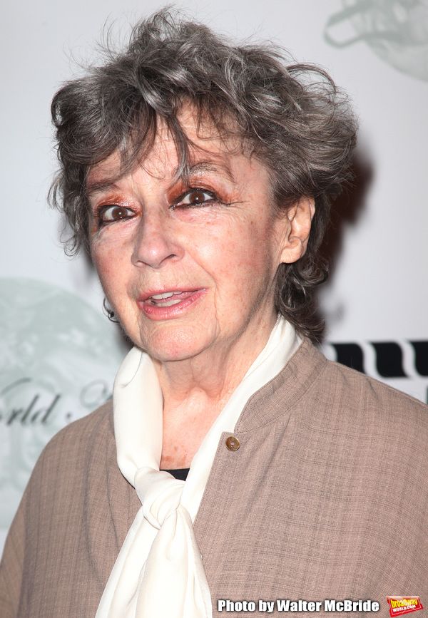 Zoe Caldwell.attending the 2001 Theatre World Awards at the August Wilson Theatre in  Photo