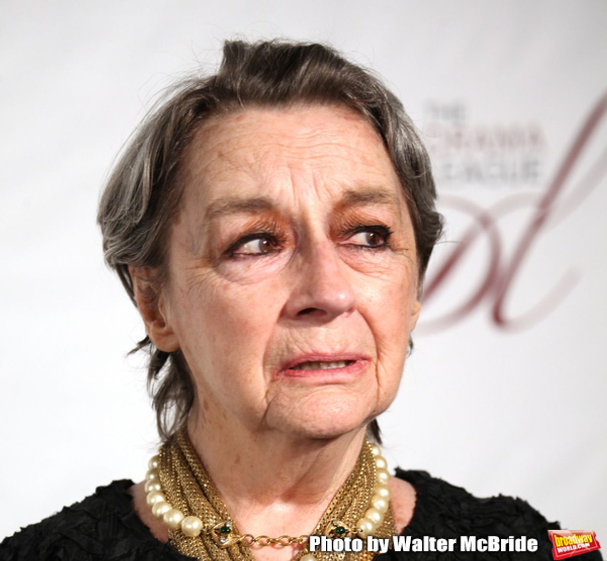 Zoe Caldwell attending the Drama League's 29th Annual Musical Celebration of Broadway Honoring Audra McDonald at the Pierre Hotel in New York City on 2/11/2013 at 