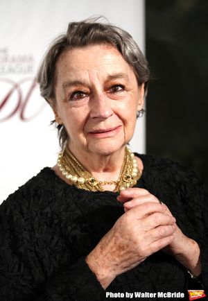 Zoe Caldwell attending the Drama League's 29th Annual Musical Celebration of Broadway Photo