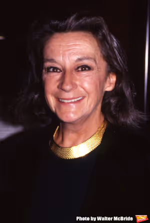 Zoe Caldwell attends a Broadway Show on September 3, 1995 in New York City. @ BroadwayWorld Zoe Caldwell attends a Broadway Show on September 3, 1995 in New York City. Photo