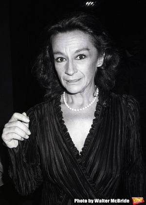 Zoe Caldwell at the Waldorf Astoria Hotel on Jume 3, 1983 in New York City. @ BroadwayWorld Zoe Caldwell at the Waldorf Astoria Hotel on Jume 3, 1983 in New York City. Photo