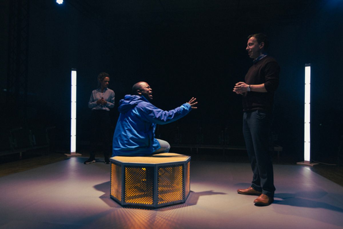 Indra Ove, Tonderai Munyevu, Nick Blakeley at 