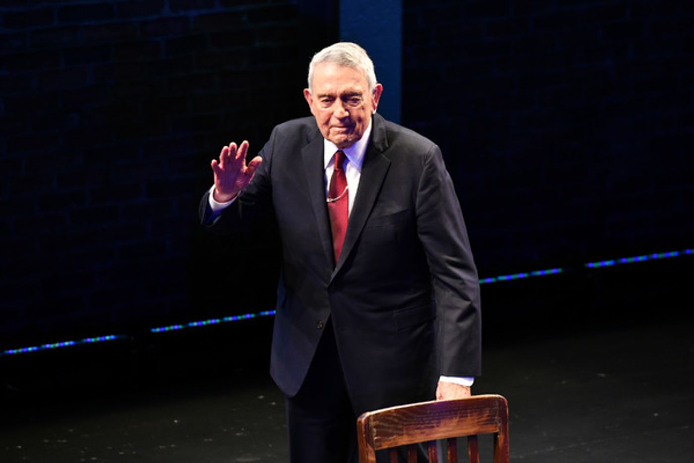 Photo Flash: Inside the First Night of Dan Rather's STORIES OF A LIFETIME at Audible's Minetta Lane Theater  Image