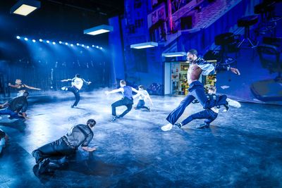 Dharon E. Jones and the cast of WEST SIDE STORY Photo