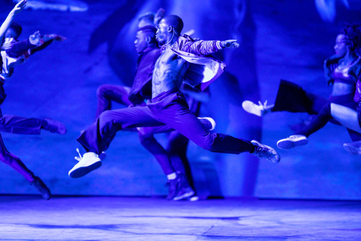 Dharon E. Jones and the cast of WEST SIDE STORY  at 