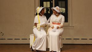 Sheleah Harris and Caitlyn McCain @ BroadwayWorld Sheleah Harris and Caitlyn McCain Photo