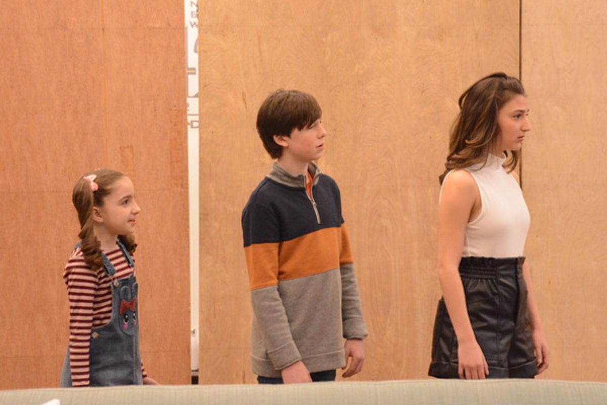 Avery Sell, Jake Ryan Flynn and Analise Scarpaci at 