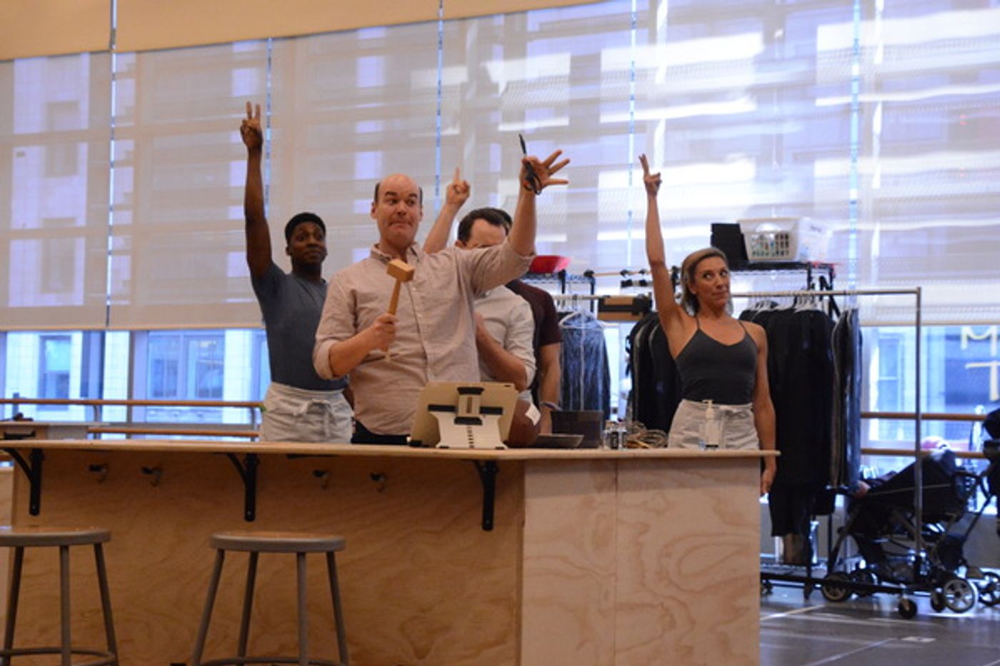 Photo Coverage: The Cast of MRS. DOUBTFIRE Meets the Press  Image