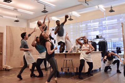 Rob McClure and cast Photo