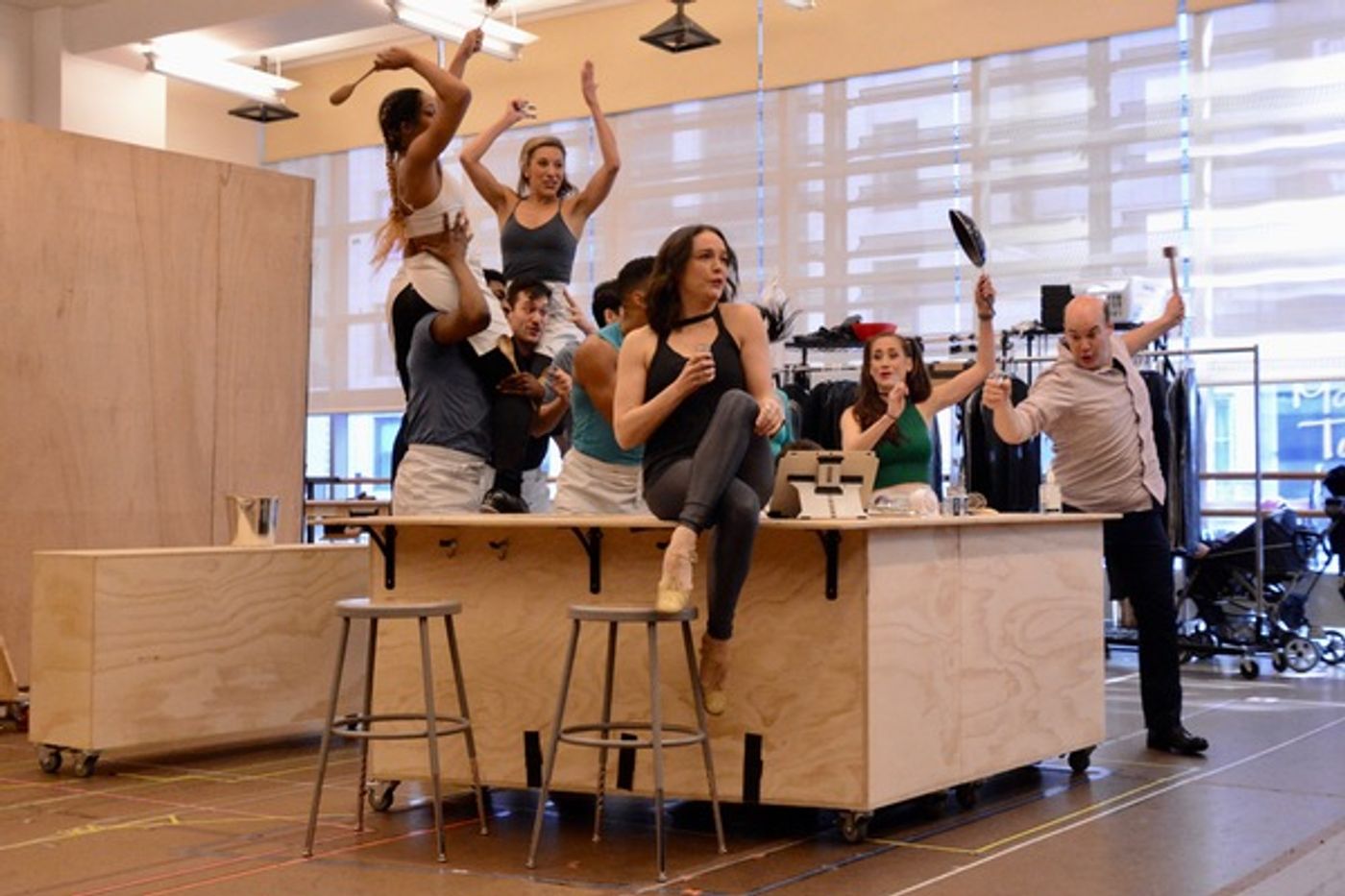 Photo Coverage: The Cast of MRS. DOUBTFIRE Meets the Press  Image