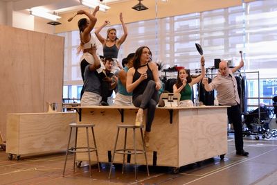 Rob McClure and Cast Photo