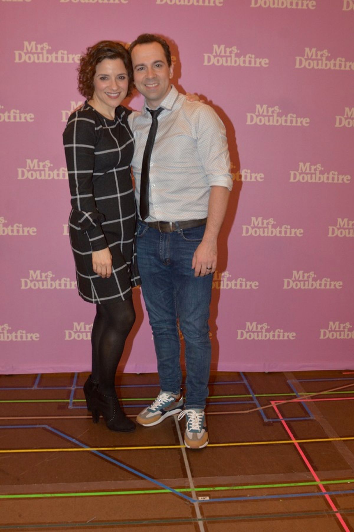 Jenn Gambatese and Rob McClure at 