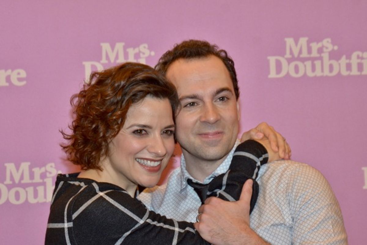 Jenn Gambatese and Rob McClure at 