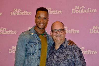 J. Harrison Ghee and Brad Oscar Photo