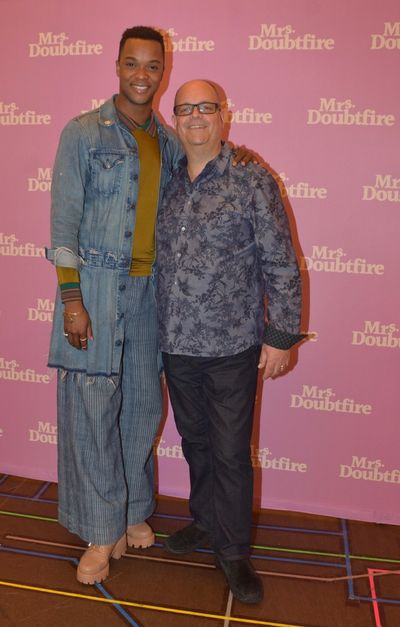 J. Harrison Ghee and Brad Oscar Photo