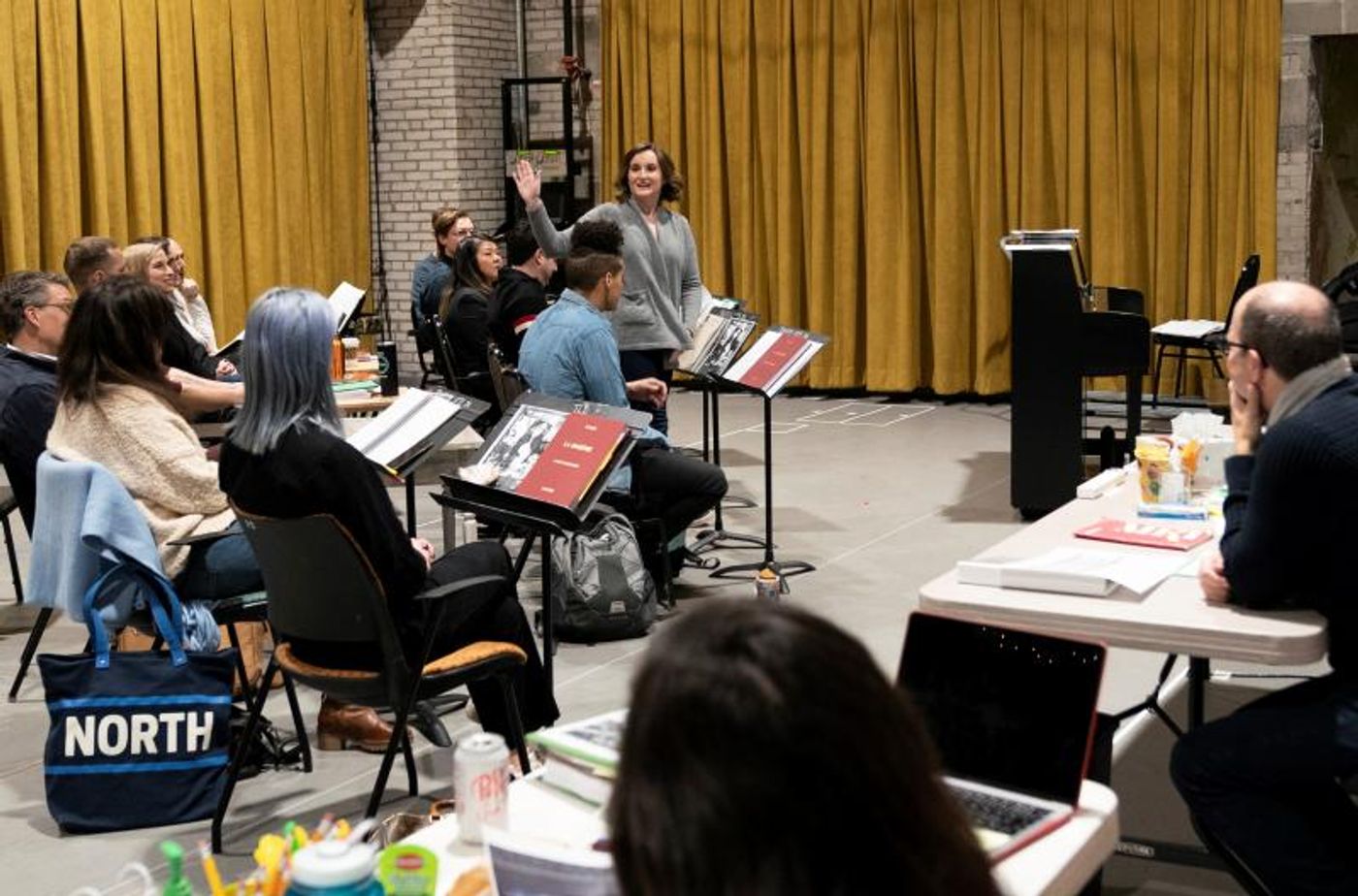 Photo Flash: Inside Rehearsals for LA BOHÈME at Theater Latté Da  Image