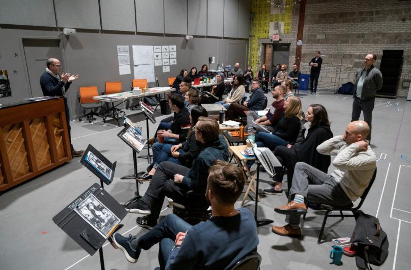 Photo Flash: Inside Rehearsals for LA BOHÈME at Theater Latté Da  Image