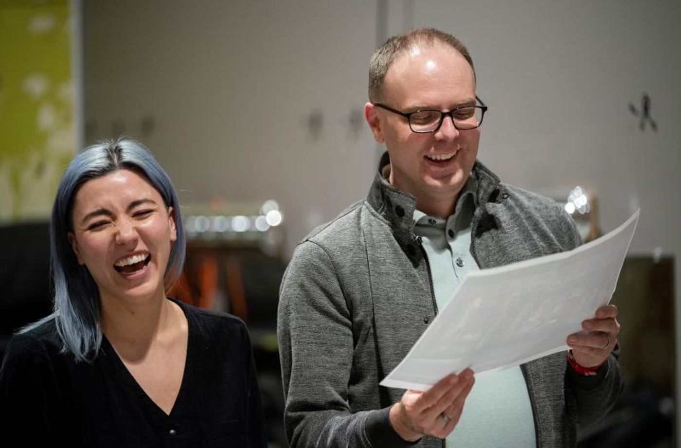 Photo Flash: Inside Rehearsals for LA BOHÈME at Theater Latté Da  Image
