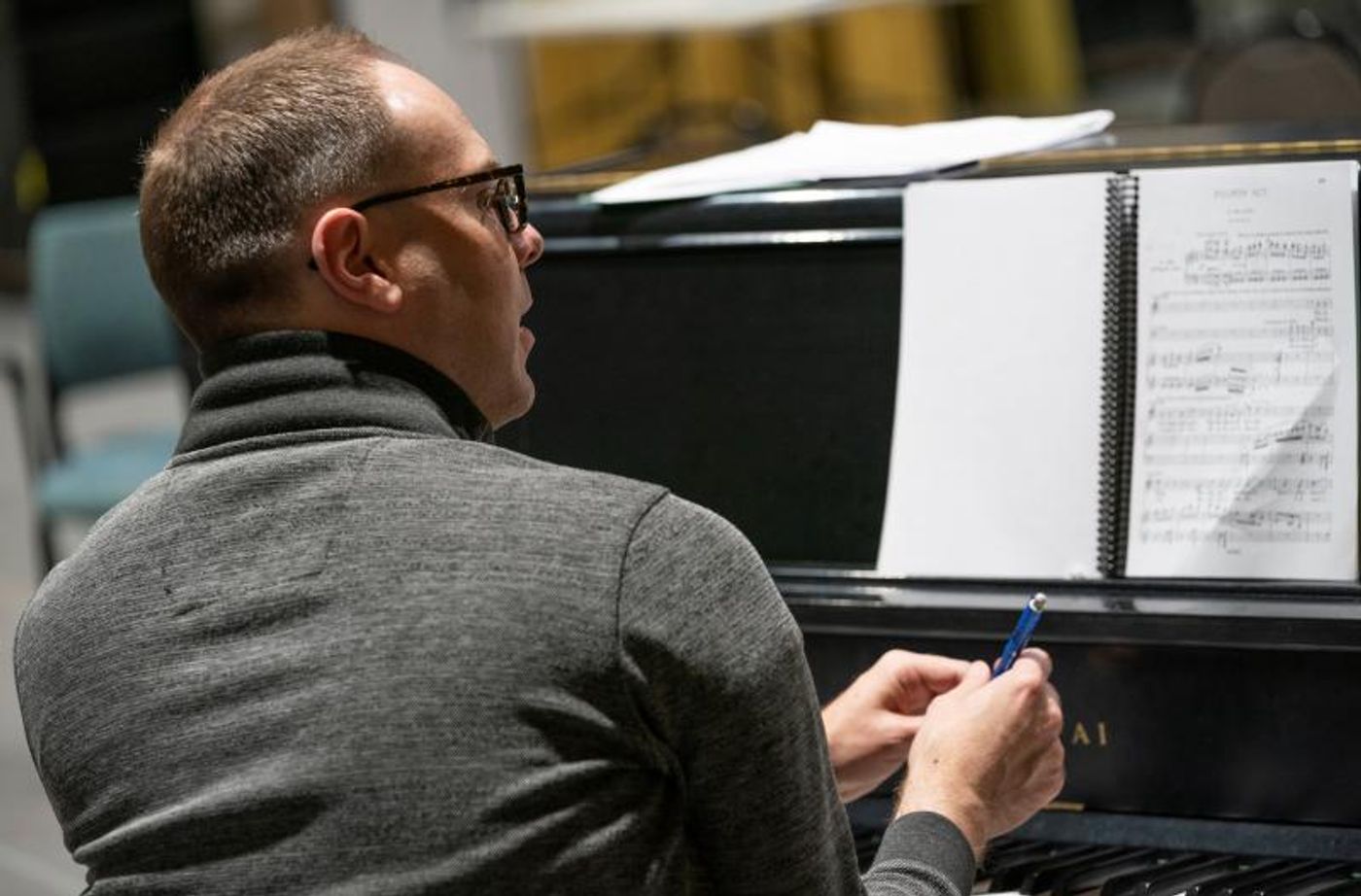 Photo Flash: Inside Rehearsals for LA BOHÈME at Theater Latté Da  Image