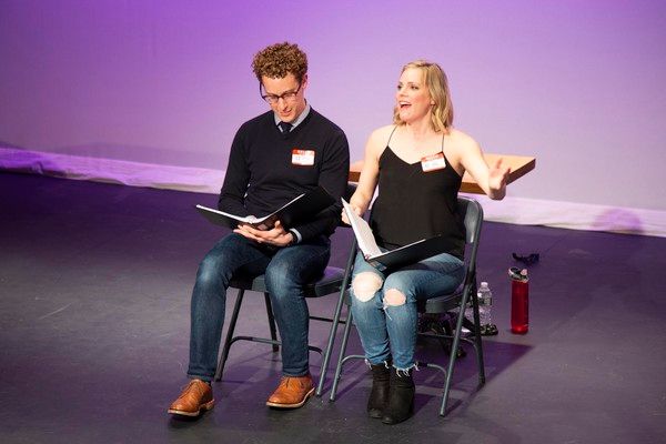 Noah Weisberg and Katie Rose Clarke Photo
