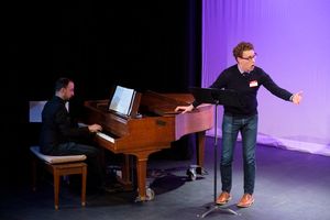 Isaac Harlan and Noah Weisberg @ BroadwayWorld Isaac Harlan and Noah Weisberg Photo
