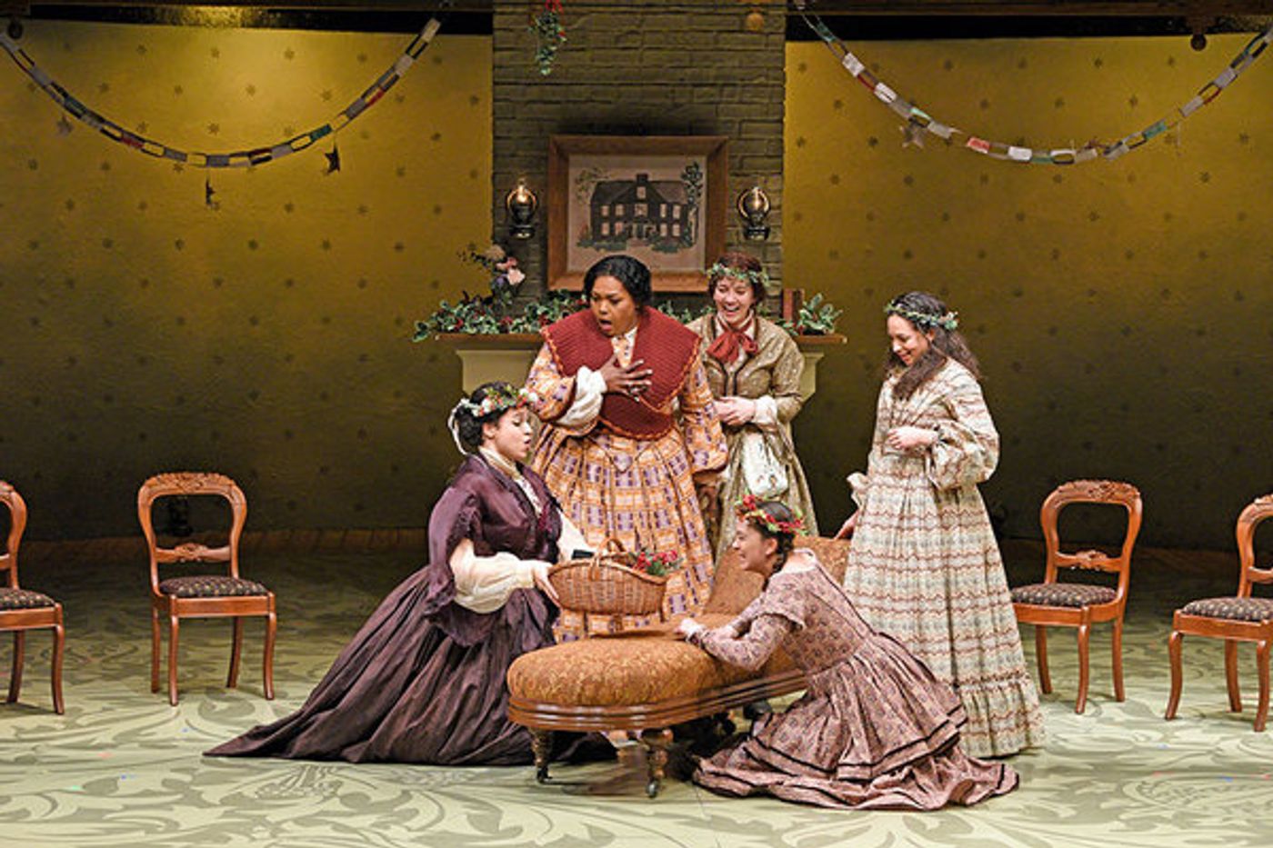 Photo Flash: West Coast Premiere of LITTLE WOMEN at The Old Globe Photo Flash: West Coast Premiere of LITTLE WOMEN at The Old Globe Image