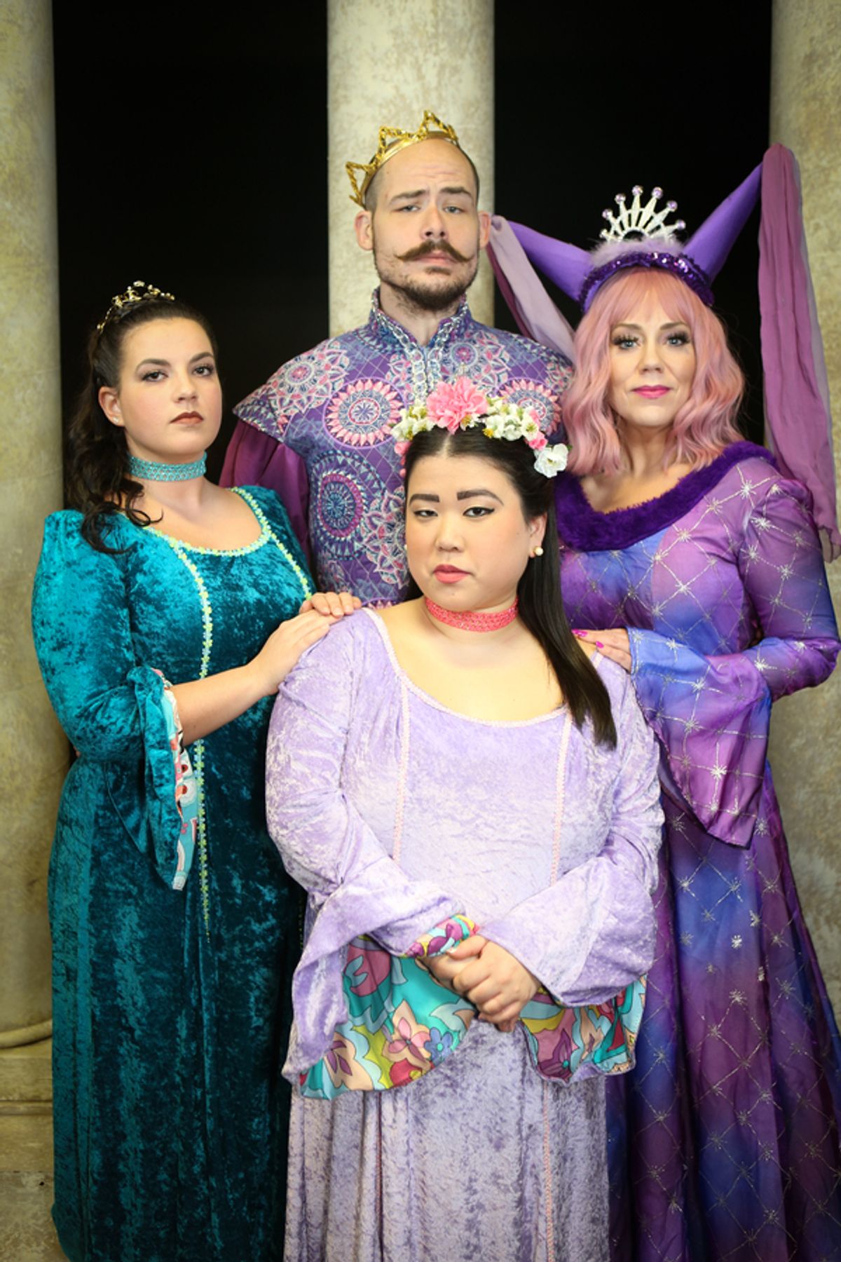 Melissa Felps, Zachary Allen Farmer, Grace Langford and Carrie Wenos Priesmeyer  at 