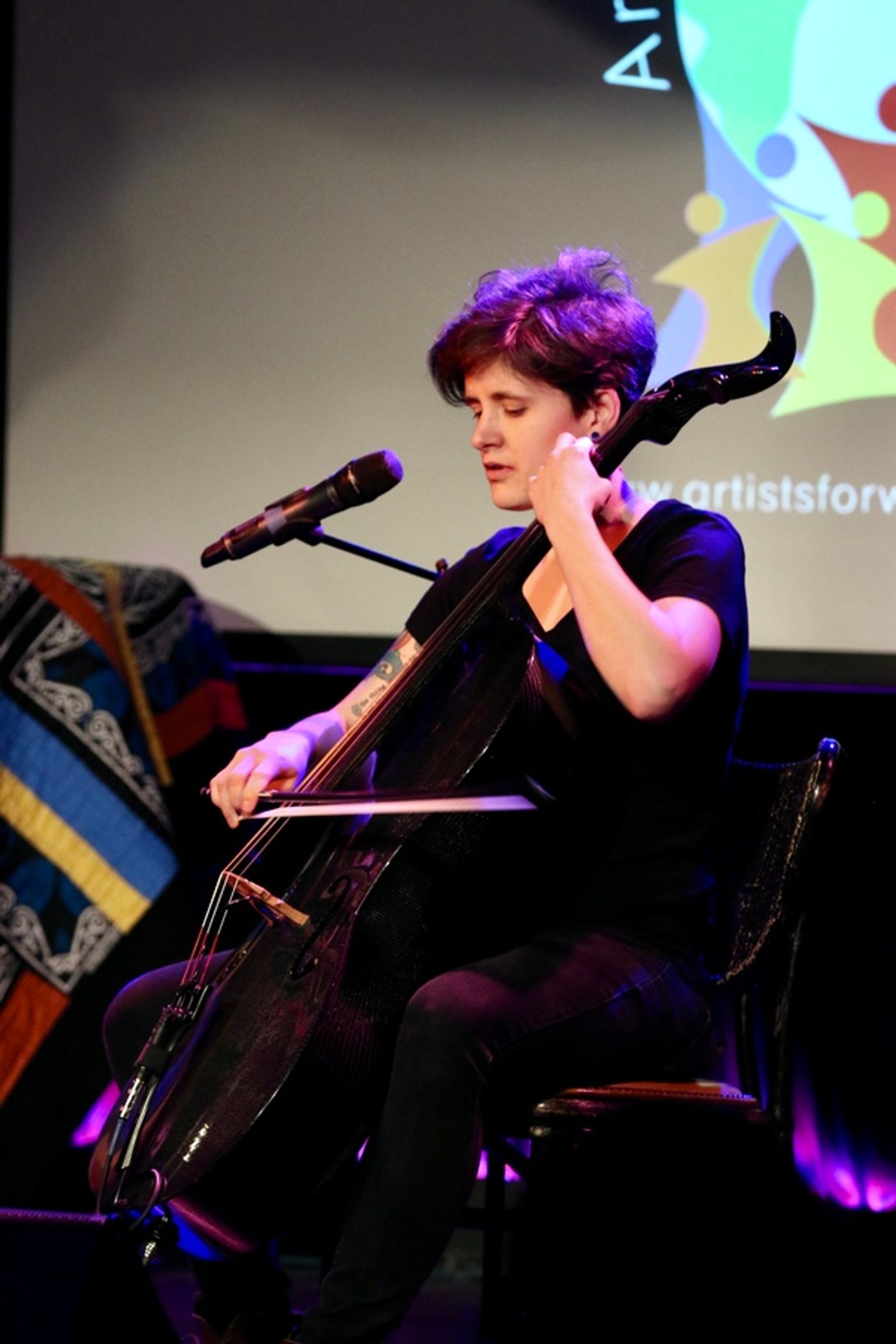 Photo Flash: Inside the 9th Annual ARTISTS FOR WORLD PEACE ON BROADWAY  Image