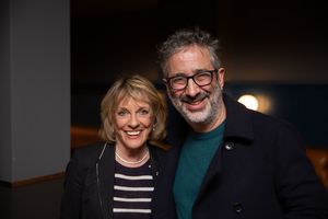 Dame Esther Rantzen and David Baddiel  Photo