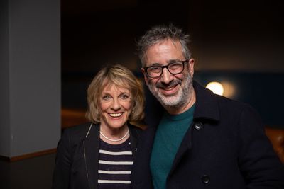 Dame Esther Rantzen and David Baddiel  Photo