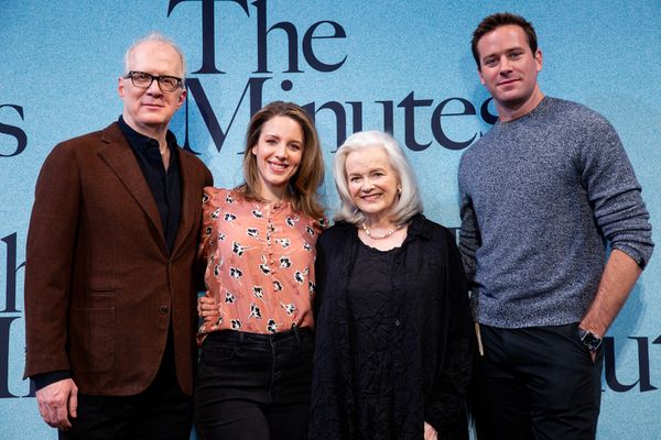 Tracy Letts, Jessie Mueller, Blair Brown, Armie Hammer Photo