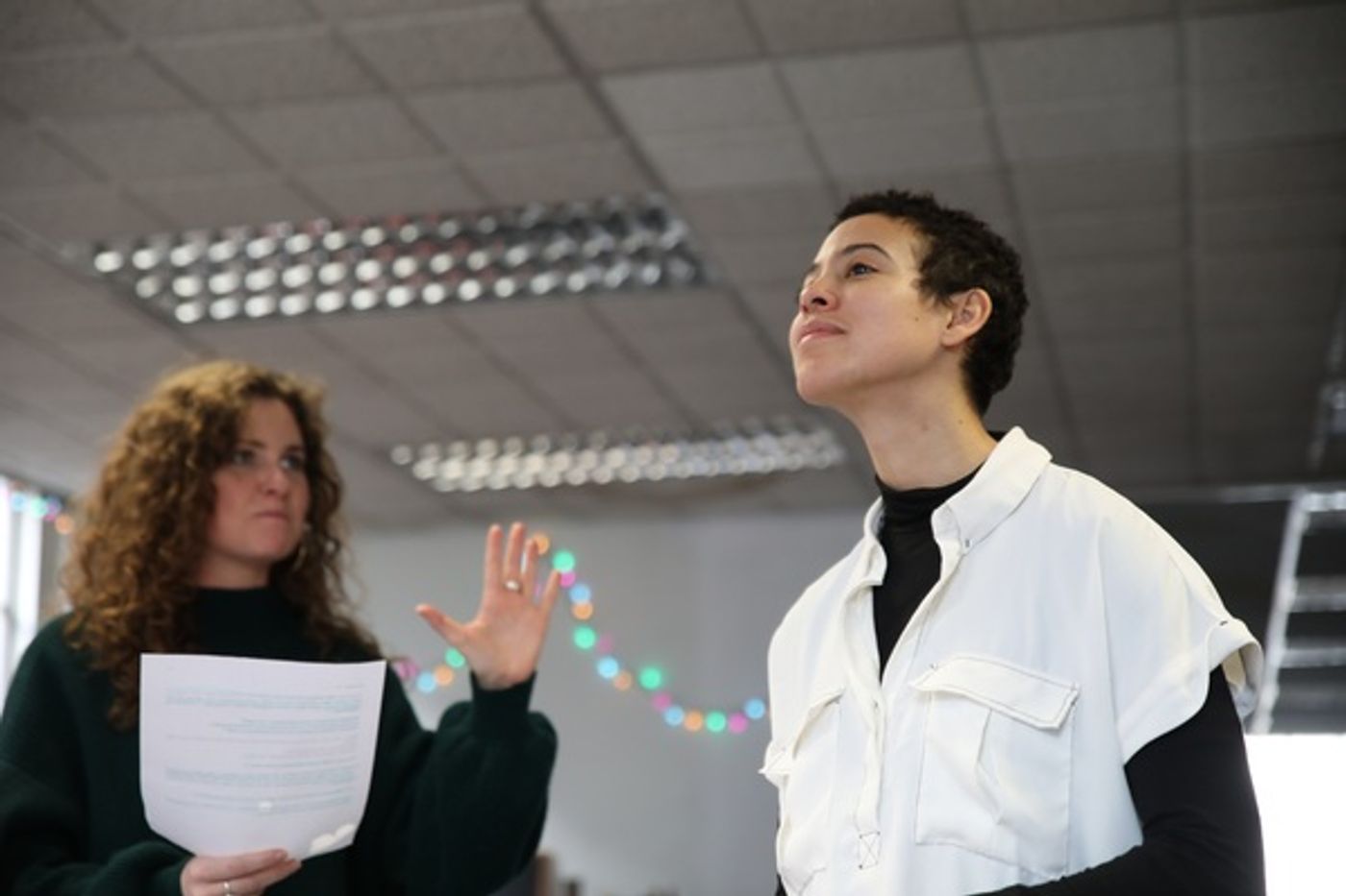 Photo Flash: Go Inside Rehearsals for V&V Coming to VAULT Festival this March  Image